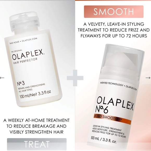 AUTHENTIC OLAPLEX NO. 6 Bond Smoother leave-in styling treatment frizz curls air - Picture 5 of 6